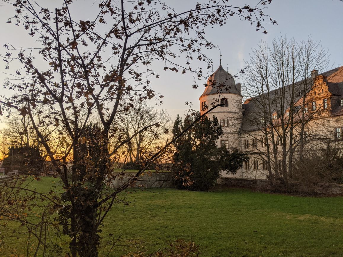 Der BUrggarten im Dezember